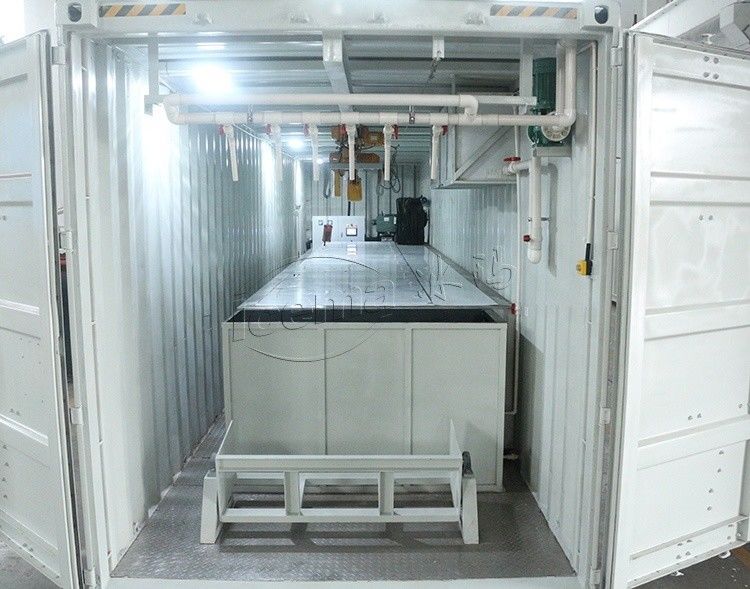 Negozio alimentare Contenitore industriale Blocco gelatiere Ghiaccio Peso 25kg 50kg 100kg Consumo