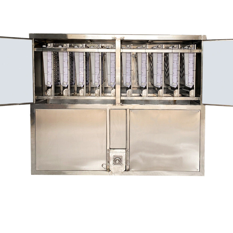 5 tonnellate al giorno Industrial Ice Maker con capacità di stoccaggio di ghiaccio da 100 kg a prezzi competitivi