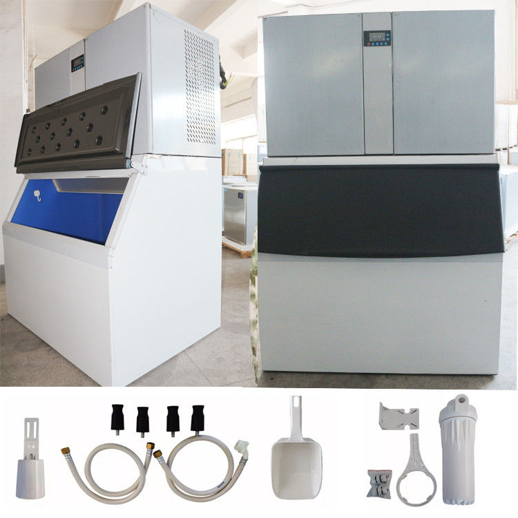 220-380V tensione e R404a/R507a refrigerante macchina commerciale di ghiaccio su misura