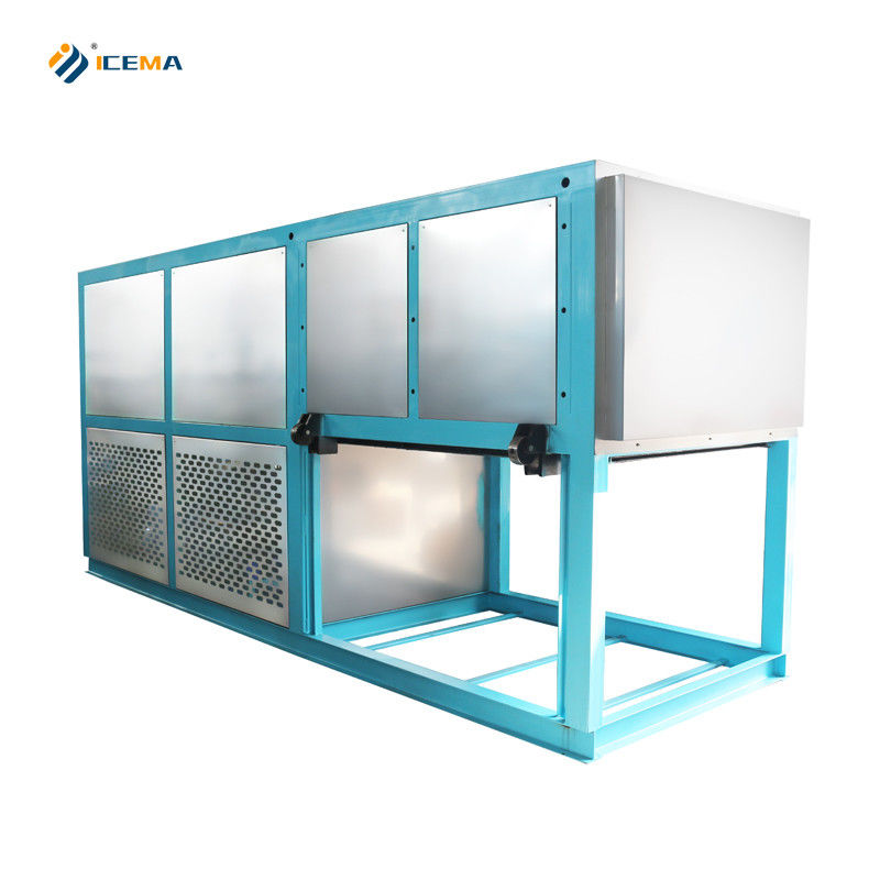 ICEMA Automatic 2T Ice Block Machine Maker per l'industria Altre capacità di stoccaggio del ghiaccio
