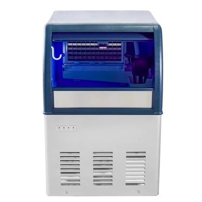 Buon prezzo Macchina per la produzione di cubetti di ghiaccio automatica commerciale piccola da 36 kg / 24 ore in linea