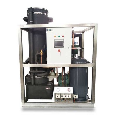 Buon prezzo Macchina per il ghiaccio a tubo da 5 tonnellate industriale per negozi di abbigliamento per hotel in linea