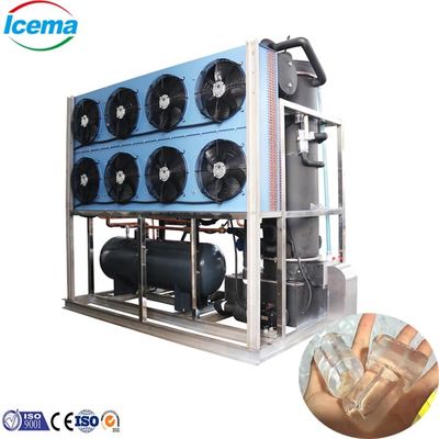 Buon prezzo Macchina per la produzione di tubi di ghiaccio commerciale da 10 tonnellate / 24 ore automatica in linea