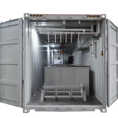 Buon prezzo 2000 KG Container Bloc Ice Machine raffreddata ad aria per alta produttività e competitività in linea