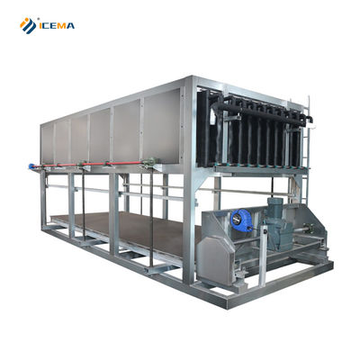 Buon prezzo 15T/20T macchina per la produzione di blocchi di ghiaccio ad alta potenza e compressione Bitzer/Hanbell per la produzione in linea