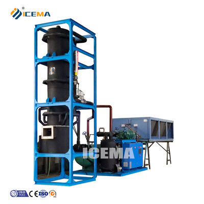 Buon prezzo Aumentate la produzione di bevande fresche con la macchina per ghiaccio a tubo industriale 15T/24H di ICEMA in linea