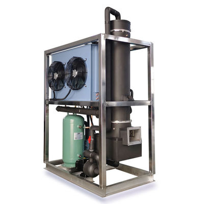 Buon prezzo Macchina automatica per la produzione di tubi di ghiaccio con capacità di stoccaggio di 1000 kg in Filippine in linea