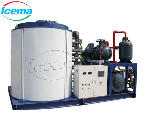 Buon prezzo Compressore Compatto Bitzer Blocco di ghiaccio/macchina per la fabbricazione di ghiaccio in fiocchi/macchina per la fabbricazione di ghiaccio commerciale in linea